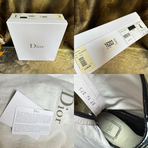 DIOR Christian Dior by Raf Simons Patent Leather Lucite Boots AW15 - Picture 7 of 9